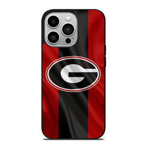 GEORGIA BULLDOGS FOOTBALL FLAG iPhone 14 Pro Case Cover