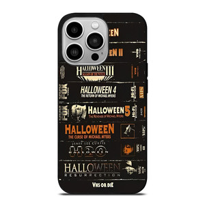 HALLOWEEN HORROR MOVIES COLLECTION iPhone 14 Pro Case Cover