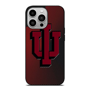 INDIANA HOOSIERS CARBON LOGO iPhone 14 Pro Case Cover