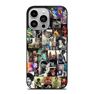JIMI HENDRIX COLLAGE iPhone 14 Pro Case Cover