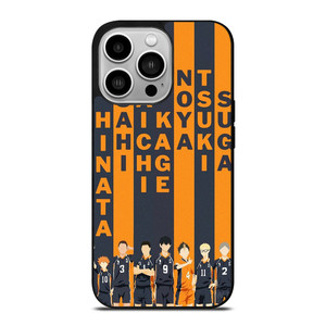 KARASUNO VOLLEYBALL TEAM HAIKYUU iPhone 14 Pro Case Cover