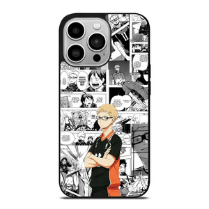 KEI TSUKISHIMA HAIKYUU ANIME COLLAGE iPhone 14 Pro Case Cover