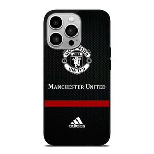 MANCHESTER UNITED ADIDAS CARBON iPhone 14 Pro Case Cover