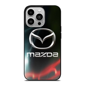 MAZDA CAR METAL LOGO iPhone 14 Pro Case Cover