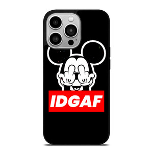 MICKEY MOUSE MIDDLE FINGER IDGAF iPhone 14 Pro Case Cover MICKEY MOUSE MIDDLE FINGER IDGAF iPhone 14 Pro Case Cover