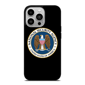 NATIONAL SECURITY AGENCY NSA USA BADGE iPhone 14 Pro Case Cover