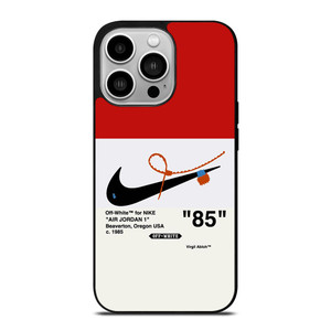 NIKE AIR JORDAN 1OFF WHITE RED iPhone 14 Pro Case Cover NIKE AIR JORDAN 1OFF WHITE RED iPhone 14 Pro Case Cover