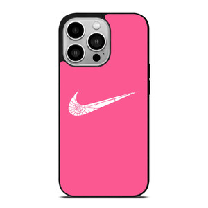 NIKE PINK BROKEN LOGO iPhone 14 Pro Case Cover NIKE PINK BROKEN LOGO iPhone 14 Pro Case Cover