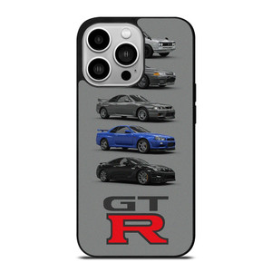 NISSAN GTR CARS EVOLUTION iPhone 14 Pro Case Cover NISSAN GTR CARS EVOLUTION iPhone 14 Pro Case Cover