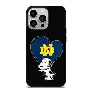 NOTRE DAME FIGHTING IRISH SNOOPY iPhone 14 Pro Case Cover NOTRE DAME FIGHTING IRISH SNOOPY iPhone 14 Pro Case Cover