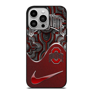 OHIO STATE BUCKEYES METAL EMBLEM iPhone 14 Pro Case Cover OHIO STATE BUCKEYES METAL EMBLEM iPhone 14 Pro Case Cover