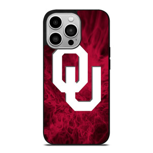 OKLAHOMA SOONERS SMOKED LOGO iPhone 14 Pro Case Cover OKLAHOMA SOONERS SMOKED LOGO iPhone 14 Pro Case Cover
