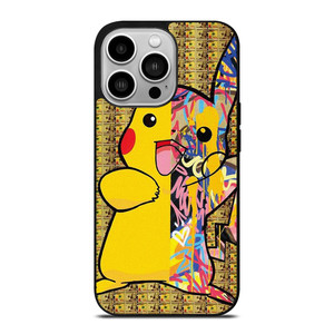 PIKACHU POKEMON ABSTRACT ART iPhone 14 Pro Case Cover PIKACHU POKEMON ABSTRACT ART iPhone 14 Pro Case Cover
