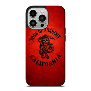 SONS OF ANARCHY CALIFORNIA RED iPhone 14 Pro Case Cover SONS OF ANARCHY CALIFORNIA RED iPhone 14 Pro Case Cover