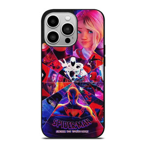 SPIDERMAN ACROSS THE SPIDER VERSE MOVIE POSTER iPhone 14 Pro Case Cover SPIDERMAN ACROSS THE SPIDER VERSE MOVIE POSTER iPhone 14 Pro Case Cover