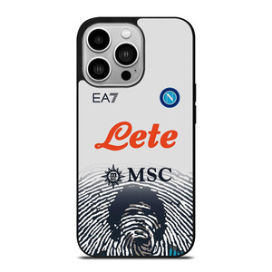 SSC NAPOLI MARADONA WHITE KIT iPhone 14 Pro Case Cover SSC NAPOLI MARADONA WHITE KIT iPhone 14 Pro Case Cover