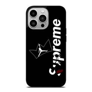 SUPREME AIR JORDAN CROWN iPhone 14 Pro Case Cover SUPREME AIR JORDAN CROWN iPhone 14 Pro Case Cover