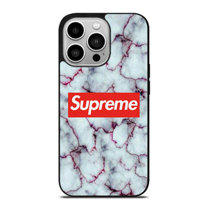 SUPREME MARBLE TEXTURE iPhone 14 Pro Case Cover SUPREME MARBLE TEXTURE iPhone 14 Pro Case Cover