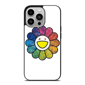 TAKASHI MURAKAMI SMILEY FLOWER iPhone 14 Pro Case Cover TAKASHI MURAKAMI SMILEY FLOWER iPhone 14 Pro Case Cover