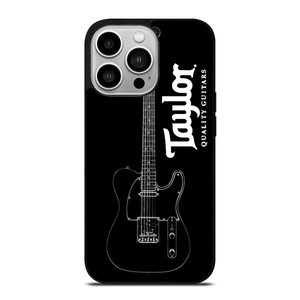 TAYLOR GUITARS BLACK LOGO iPhone 14 Pro Case Cover
