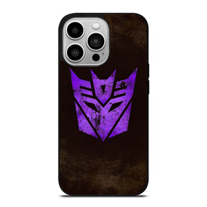 TRANSFORMERS DECEPTICON PURPLE SYMBOL iPhone 14 Pro Case Cover