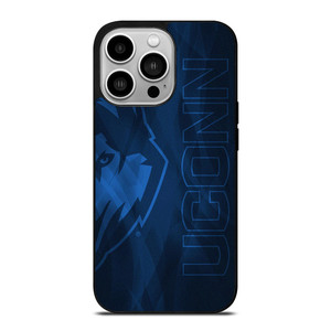 UCONN HUSKIES LOGO BASKETBALL TEAM iPhone 14 Pro Case Cover