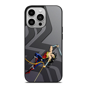 WONDER WOMAN KIDS CARTOON iPhone 14 Pro Case Cover