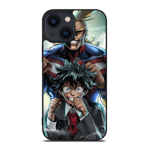 ALL MIGHT DEKU MY HERO ACADEMIA iPhone 14 Plus Case Cover ALL MIGHT DEKU MY HERO ACADEMIA iPhone 14 Plus Case Cover