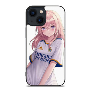 ANIME REAL MADRID FC iPhone 14 Plus Case Cover