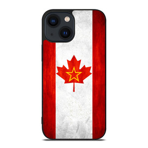 CANADIAN FLAG VERTICAL iPhone 14 Plus Case Cover