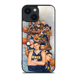 DENVER NUGGETS NBA BASKETBALL SQUAD iPhone 14 Plus Case Cover