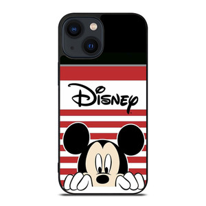 DISNEY MICKEY MOUSE STRIPE iPhone 14 Plus Case Cover