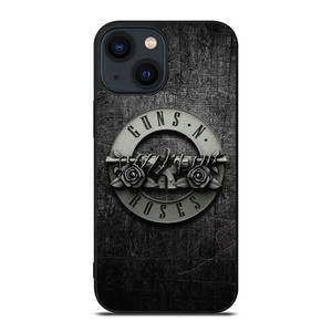 GUNS N ROSES METAL LOGO iPhone 14 Plus Case Cover