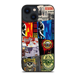 GUNS N ROSES ROCK BAND DISCOVERY iPhone 14 Plus Case Cover