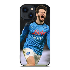 KHVICHA KVARATSKHELIA NAPOLI FOOTBALL iPhone 14 Plus Case Cover