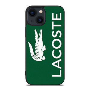 LACOSTE GREEN LOGO iPhone 14 Plus Case Cover LACOSTE GREEN LOGO iPhone 14 Plus Case Cover