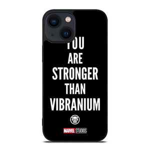 MARVEL BLACK PANTHER QUOTES iPhone 14 Plus Case Cover