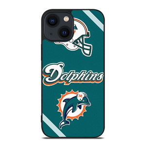 MIAMI DOLPHINS FOOTBALL HELMET LOGO iPhone 14 Plus Case Cover MIAMI DOLPHINS FOOTBALL HELMET LOGO iPhone 14 Plus Case Cover