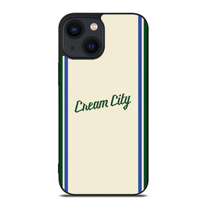 MILAUKEE BUCKS CREAM CITY BASKETBALL KIT iPhone 14 Plus Case Cover