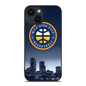 MILE HIGH CITY BASKETBALL iPhone 14 Plus Case Cover MILE HIGH CITY BASKETBALL iPhone 14 Plus Case Cover