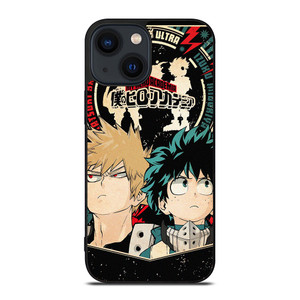 MY HERO ACADEMIA DEKU BAKUGO iPhone 14 Plus Case Cover MY HERO ACADEMIA DEKU BAKUGO iPhone 14 Plus Case Cover