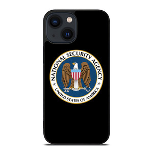 NATIONAL SECURITY AGENCY NSA USA BADGE iPhone 14 Plus Case Cover NATIONAL SECURITY AGENCY NSA USA BADGE iPhone 14 Plus Case Cover