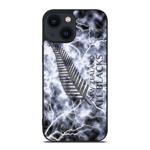NEW ZEALAND ALL BLACK LIGHTNING LOGO iPhone 14 Plus Case Cover NEW ZEALAND ALL BLACK LIGHTNING LOGO iPhone 14 Plus Case Cover