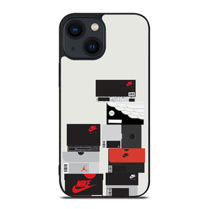 NIKE SNEAKERS BOXES COLLECTION iPhone 14 Plus Case Cover NIKE SNEAKERS BOXES COLLECTION iPhone 14 Plus Case Cover
