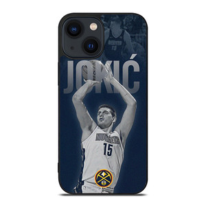 NIKOLA JOKIC DENVER NUGGETS BASKETBALL iPhone 14 Plus Case Cover NIKOLA JOKIC DENVER NUGGETS BASKETBALL iPhone 14 Plus Case Cover