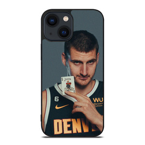 NIKOLA JOKIC DENVER NUGGETS JOKER iPhone 14 Plus Case Cover NIKOLA JOKIC DENVER NUGGETS JOKER iPhone 14 Plus Case Cover
