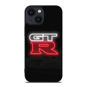 NISSAN GTR SILHOUETTE iPhone 14 Plus Case Cover NISSAN GTR SILHOUETTE iPhone 14 Plus Case Cover