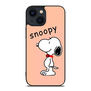 PEANUTS SNOOPY PINK iPhone 14 Plus Case Cover