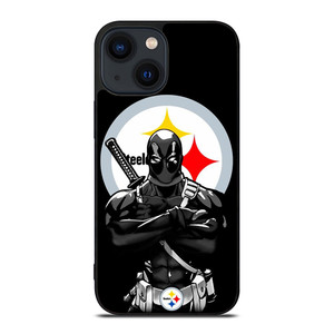 PITTSBURGH STEELERS FOOTBALL DEADPOOL iPhone 14 Plus Case Cover PITTSBURGH STEELERS FOOTBALL DEADPOOL iPhone 14 Plus Case Cover
