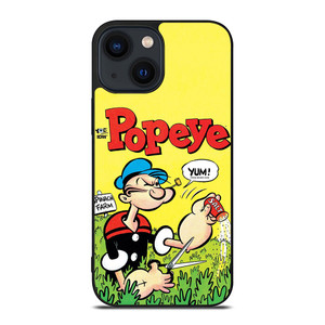 POPEYE CARTOON POSTER iPhone 14 Plus Case Cover POPEYE CARTOON POSTER iPhone 14 Plus Case Cover